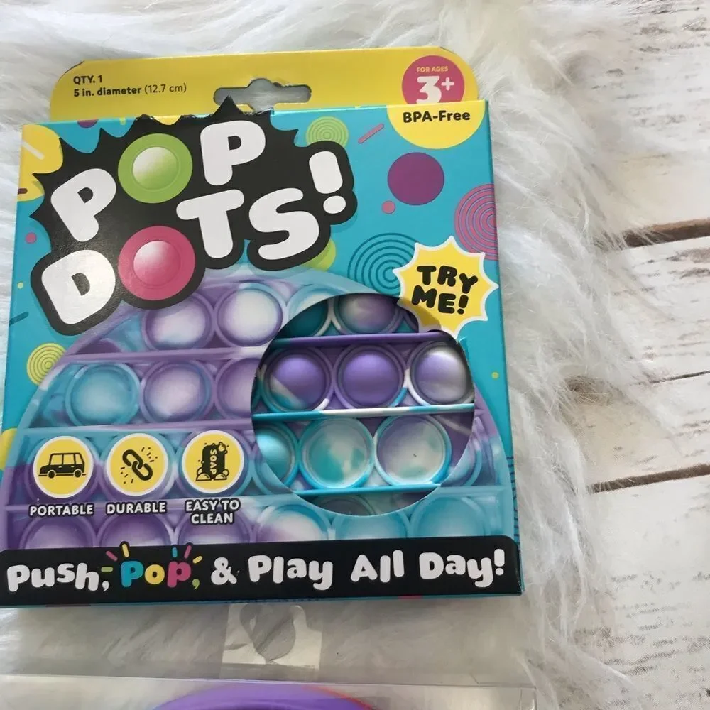 Pop It’s, Fidget Spinner Pop it, Pop Dots Tie Dye Toys‎ toy pop its
